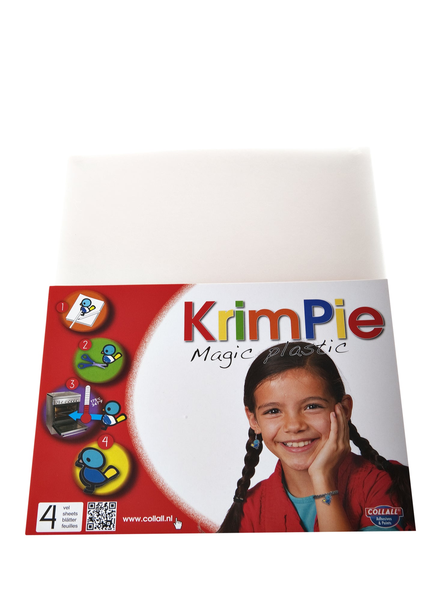 Krimpievel Collall Magic Plastic Transparant