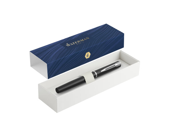 Waterman Allure CT F Lak Zwart Vulpennen