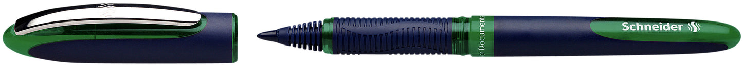 Schneider One Business Rollerpen 0.6mm Groen met Metalen Clip - 3