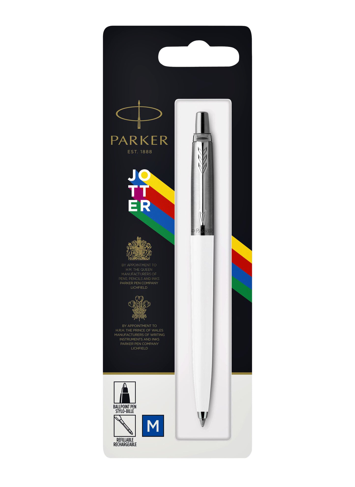 Balpen Parker Jotter Original CT M Wit - 2