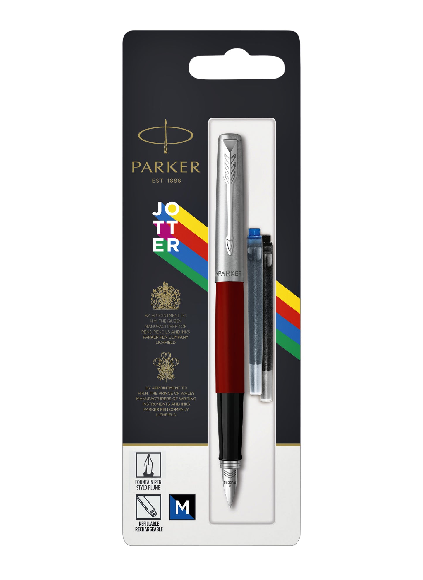 Vulpen Parker Jotter Original CT M Rood - 3