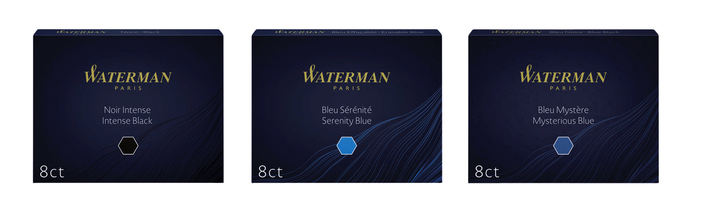 Waterman Nr.23 Lang Zwart Inktpatroon - 3