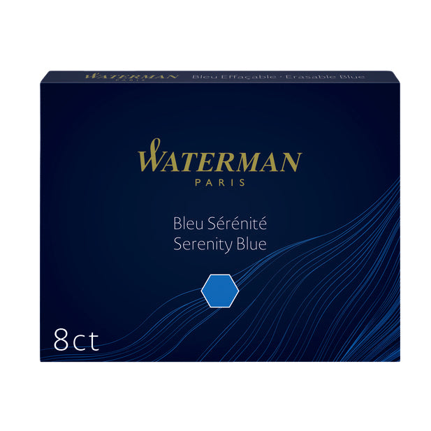 Waterman nr23 lang blauw inktpatroon