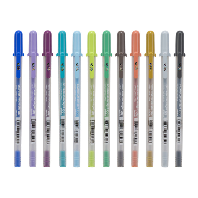 Sakura Gelly Roll Moonlight Assortiment met fluoriscerende kleuren - 2