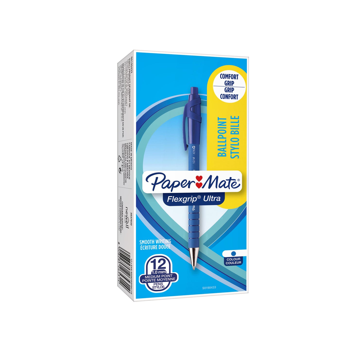 Papermate Flexgrip Ultra M Balpen Blauw