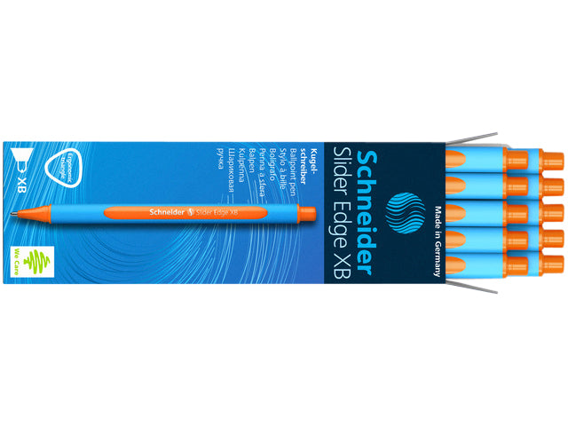 Balpen Schneider Slider Edge XB Oranje 0,6mm - 4