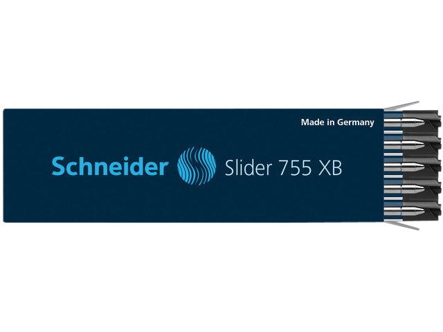 Balpenvulling Schneider 755 Slider Jumbo XB zwart