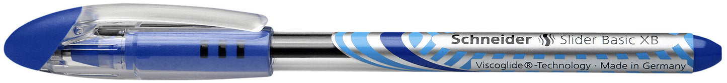 Schneider Slider XB Rollerpen Blauw met ViscoGlide-Technologie