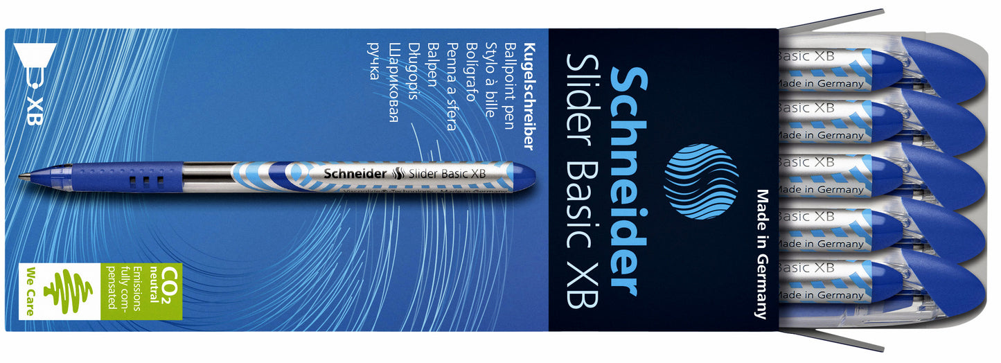 Schneider Slider XB Rollerpen Blauw met ViscoGlide-Technologie - 2