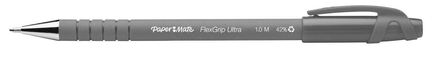 Paper Mate Flexgrip Ultra stick balpen zwart 1,0 mm