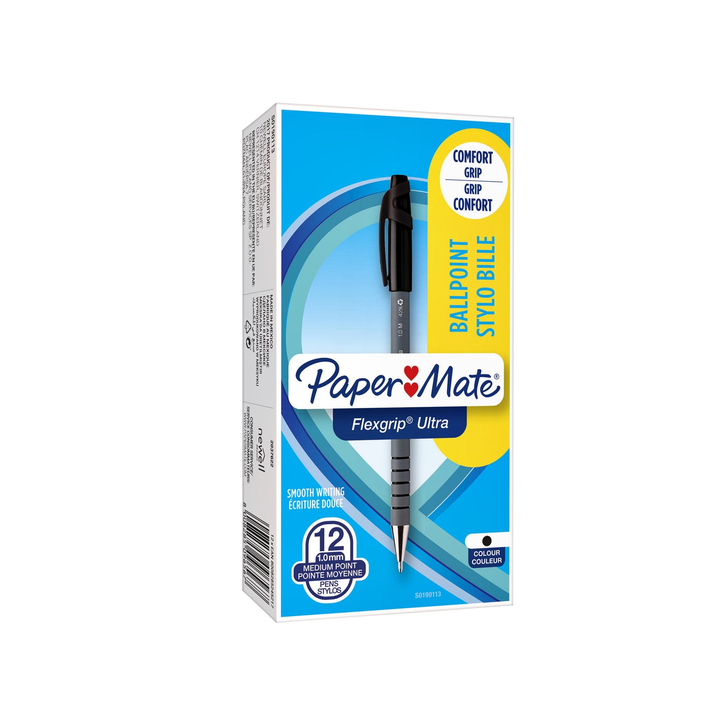 Paper Mate Flexgrip Ultra stick balpen zwart 1,0 mm - 2