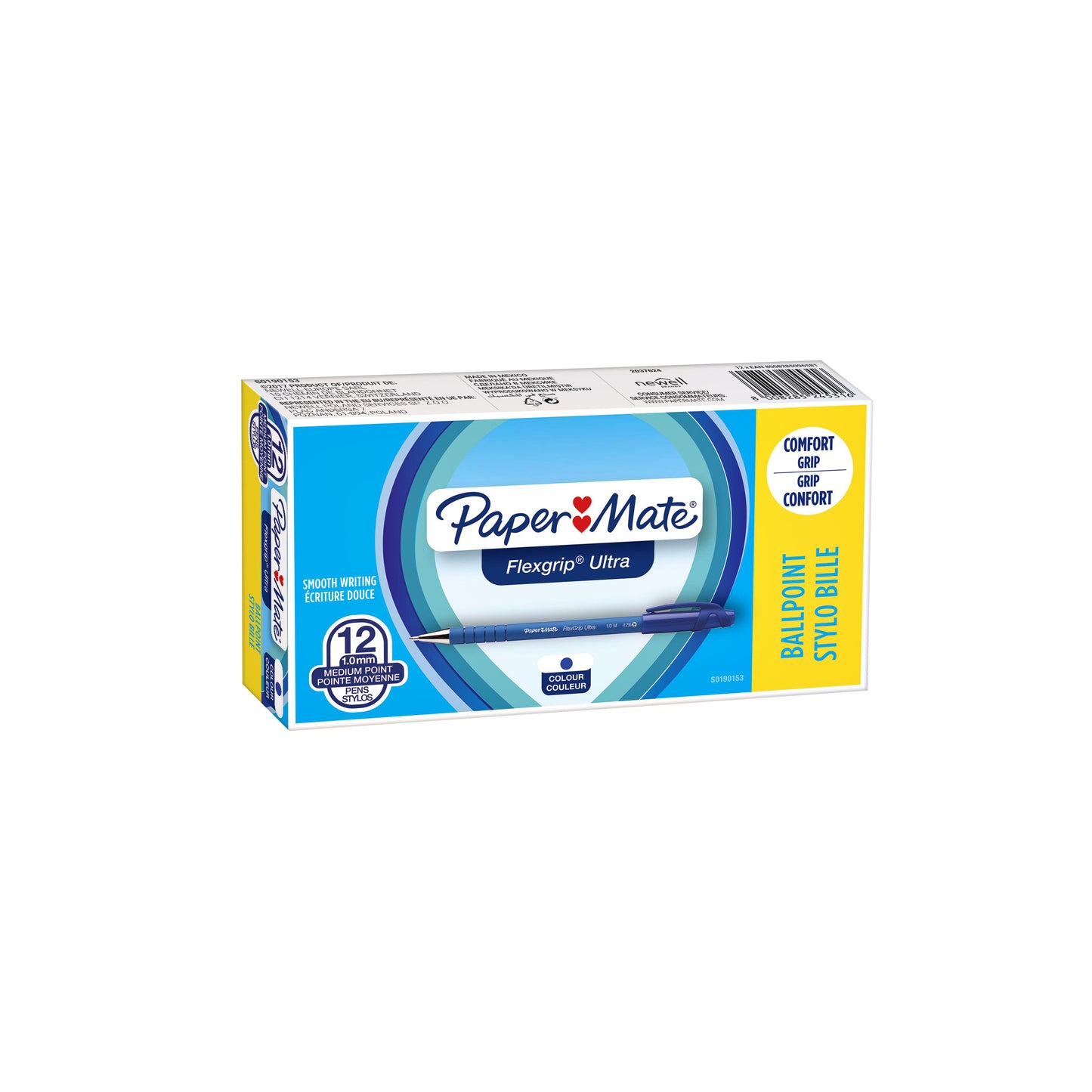 Papermate Flexgrip Ultra Stick Balpen blauw - 3