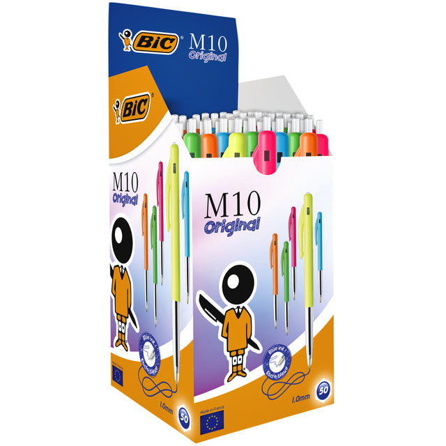 BIC M10 Colors Limited Edition Balpen Assorti