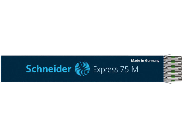 Schneider standaard balpenvulling 75 M groen