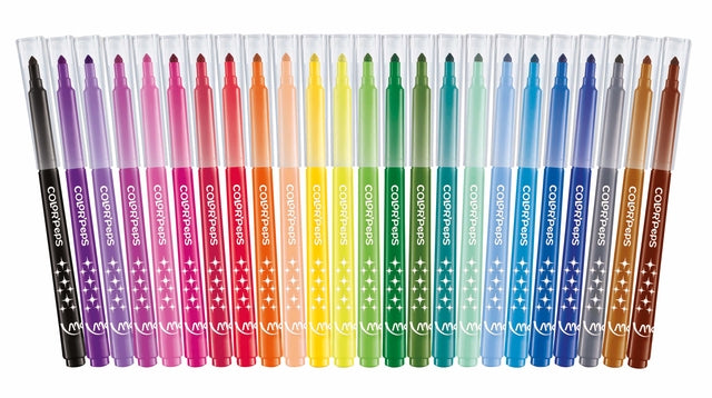 Maped ColorPeps Long Life Set, 24 heldere kleuren - 2
