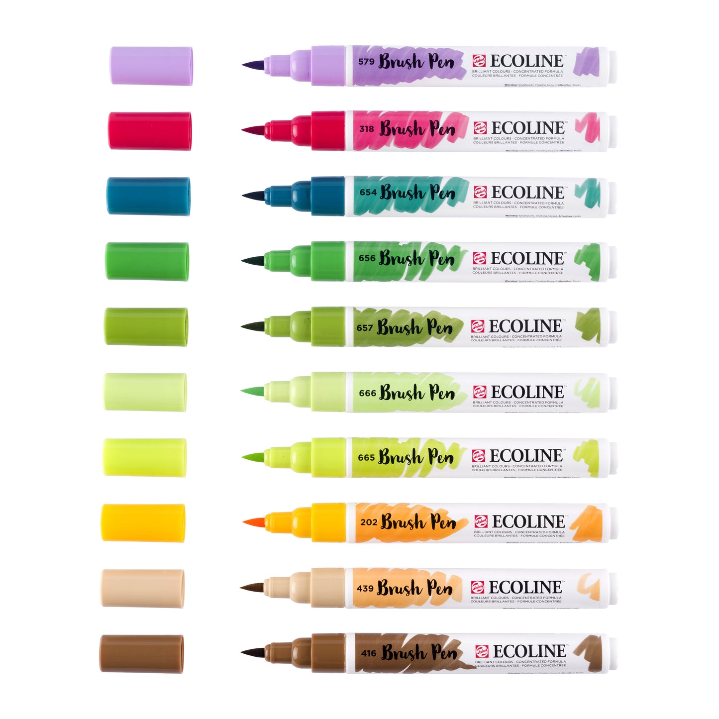Talens Ecoline Botanisch Set 10 Kleuren - 2