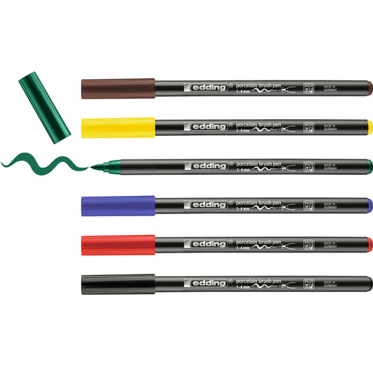 Edding 4200 Porselein Brushpen Assorti