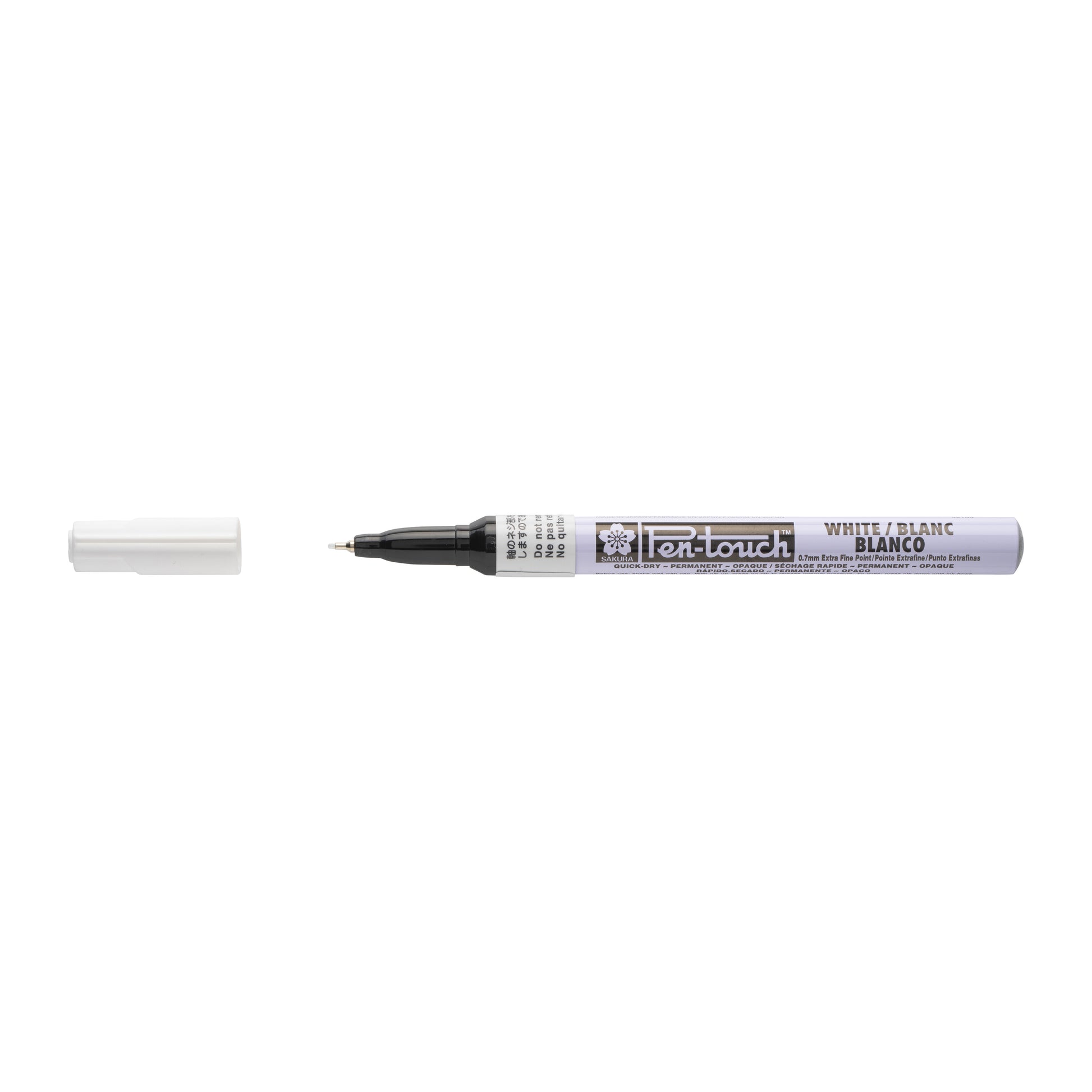 Sakura Pen-Touch EF Metallic Wit, Duidelijke Details - 2