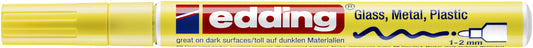 Edding 751 Lak Ronde Viltstift 1-2mm Pastel Geel