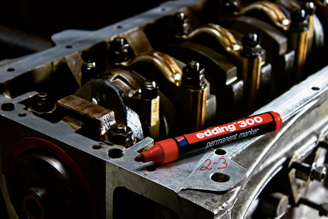 edding 300 Ronde Viltstift 1.5-3mm rood - 4