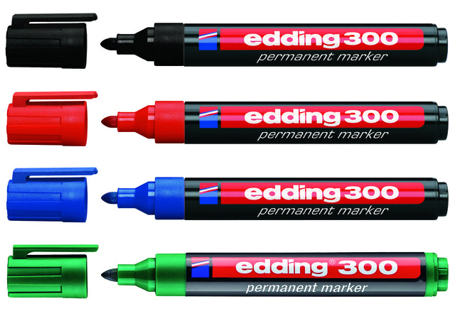 Viltstift edding 300 rond 1,5-3mm blauw