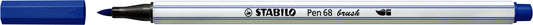 Brushstift STABILO Pen 68/32 ultramarijnblauw