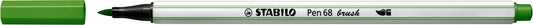 STABILO Pen 68 Lichtgroen Brushstift met Flexibele Penseelpunt