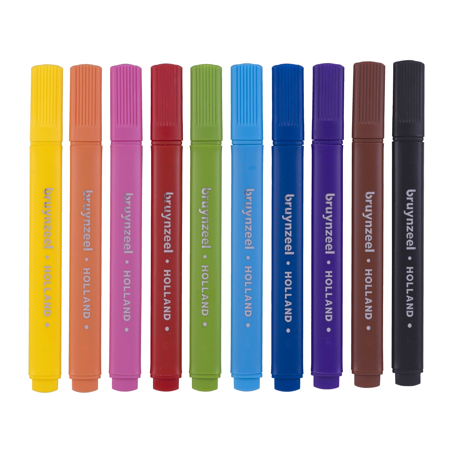 Brynzeel Driekantige Viltstiften Assorti 12 Stuks - 2