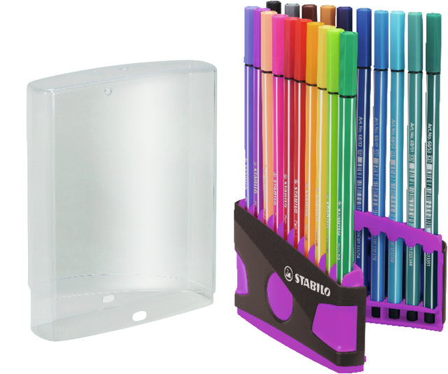 Viltstift STABILO Pen 68/20 Assortiment 20 Stuks - 3
