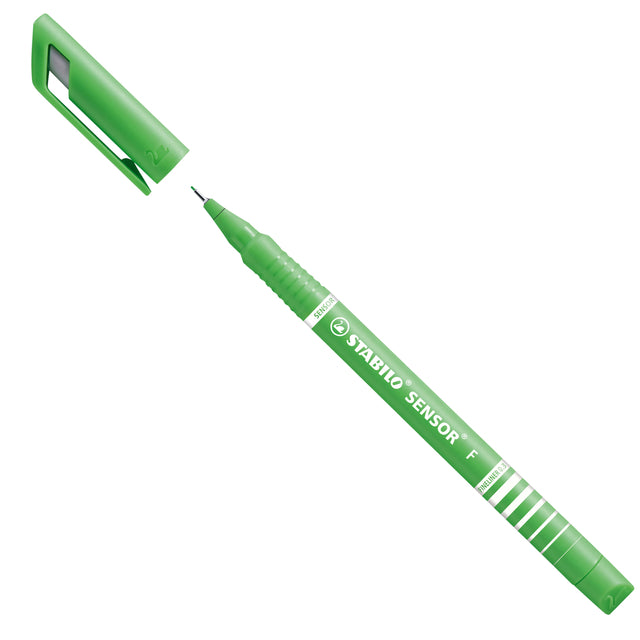 STABILO Sensor fineliner 0,3mm lichtgroen, met sensor technologie - 2