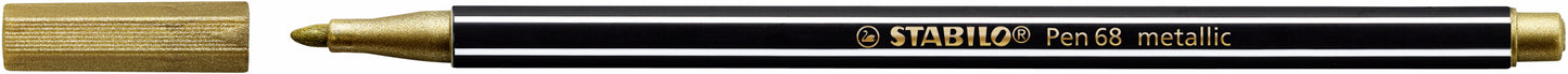 Viltstift STABILO Pen 68 Metallic Goud 1,4 mm