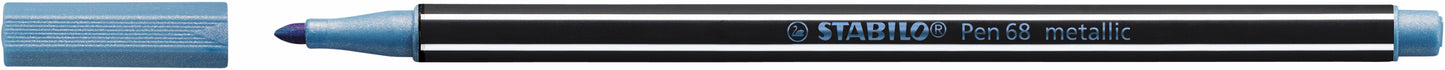 Stabilo Metallic Fineliner 1,4mm blauw
