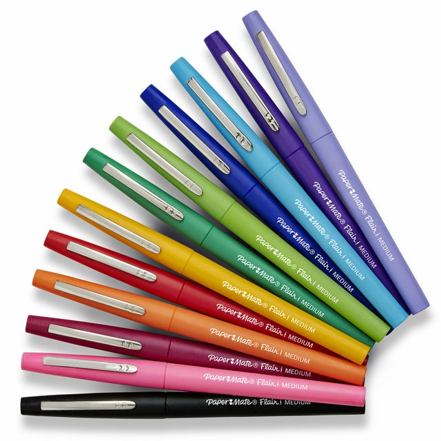 Fineliner Papermate Flair Original M Blauw - 4