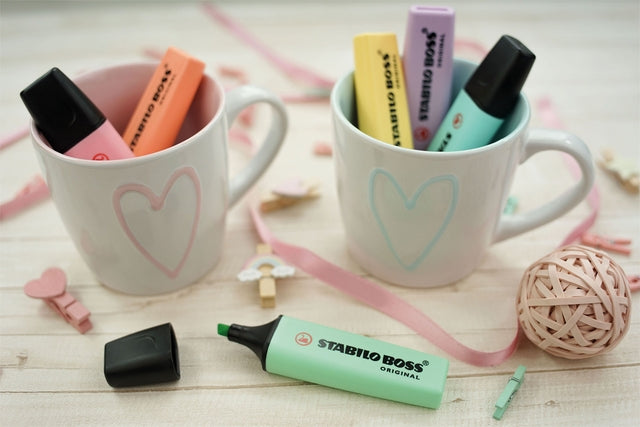 Stabilo Boss Pastel Set 70/4 met 4 kleuren - 9