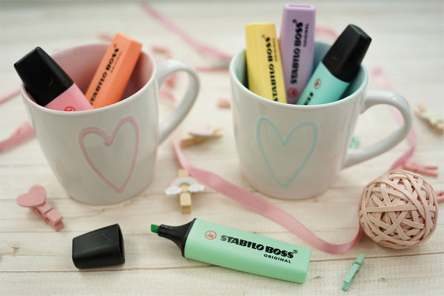 Stabilo Boss Assorti 4-Delige Fluorescerende Markers - 2