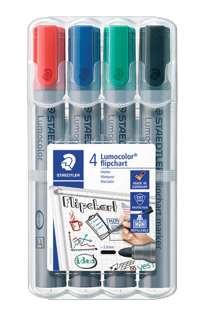 Staedtler 356 Flipover Viltstift Rond 2mm Assorti