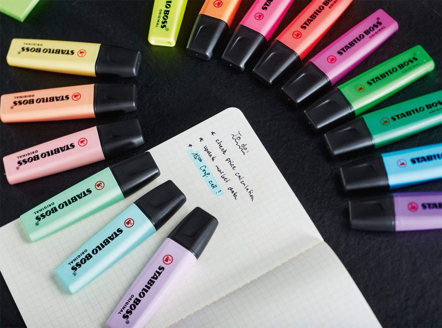 Stabilo Boss 70/8 Pastel Assorti Markerset 8 Stuks - 2
