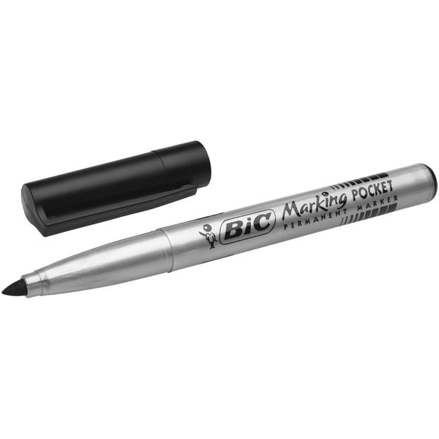 Viltstift Bic 1445 ecolutions rond 1,1mm zwart - 2