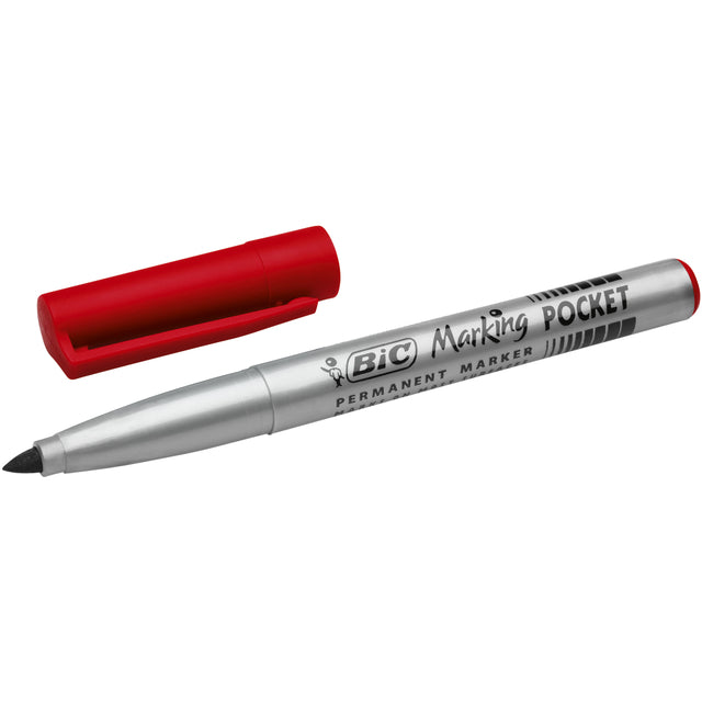 Viltstift Bic 1445 ecolutions rond F rood - 3