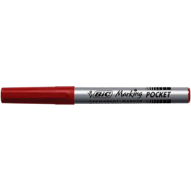 Viltstift Bic 1445 ecolutions rond F rood - 5