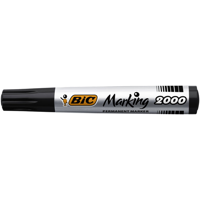 Viltstift Bic 2000 ecolutions rond L zwart - 5