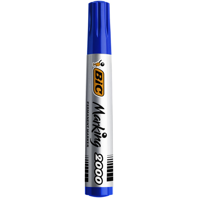 Viltstift Bic 2000 ecolutions rond 1.7mm blauw - 5