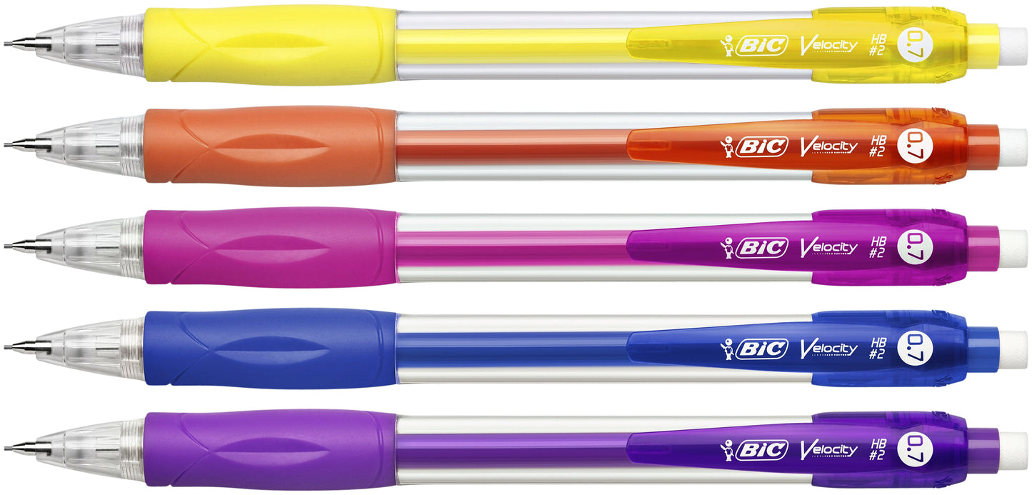 Vulpotlood Bic Velocity HB 0,7mm assorti