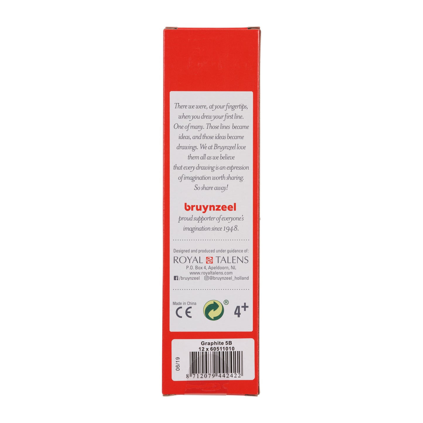 Bruynzeel 1605 5B schetspotlood - 3