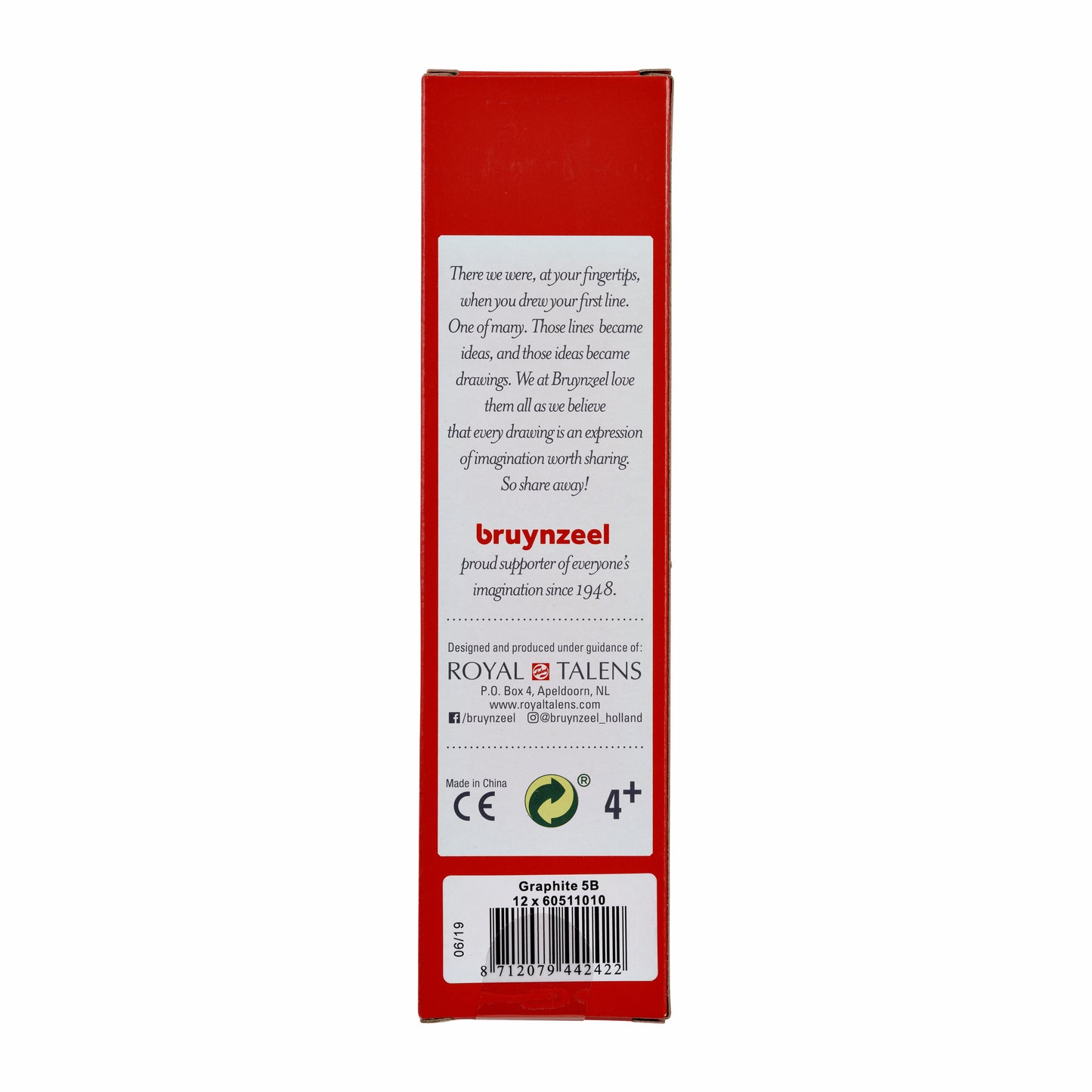 Bruynzeel 1605 5B schetspotlood - 4