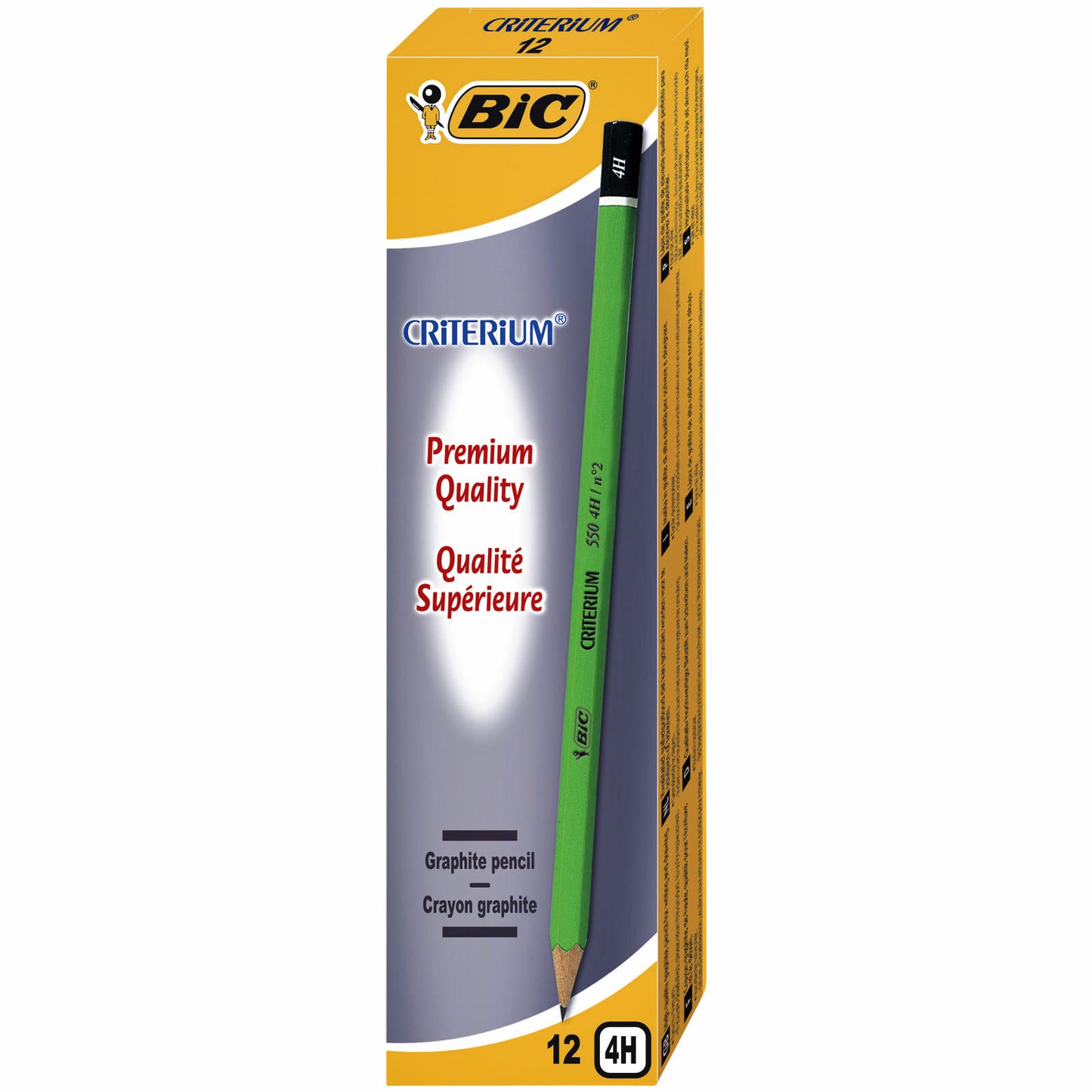 Potlood Bic Criterium 550 4H - Zeskantig grafietpotlood