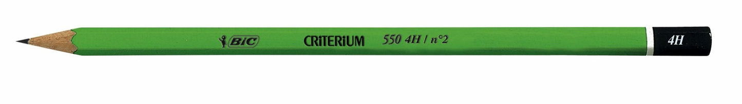 Potlood Bic Criterium 550 4H - Zeskantig grafietpotlood - 2