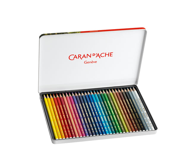 Caran d'Ache Prismalo Aquarel Kleurpotlood 40 Stuks - 3