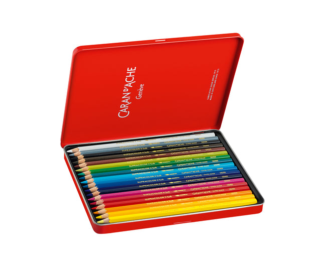 Caran d'Ache Supracolor 18-kleur Assortiment - 3