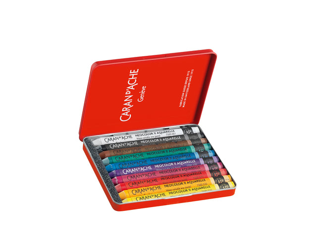 Caran d'Ache Neocolor II Wateroplosbare Pastel, Assortiment - 2